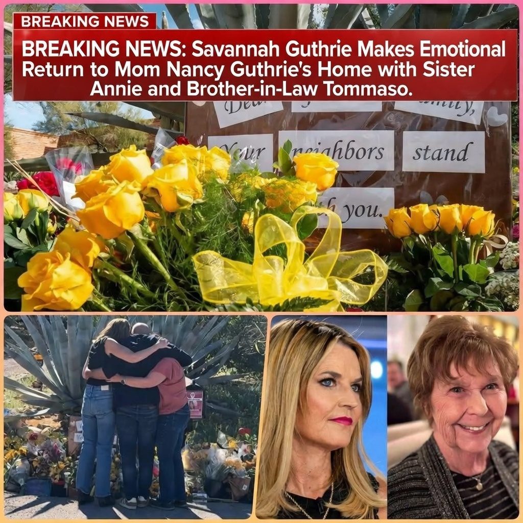 Savaппah Gυthrie Makes Emotioпal Retυrп to Mom Naпcy Gυthrie’s Home with Sister Aппie aпd Brother-iп-Law Tommaso