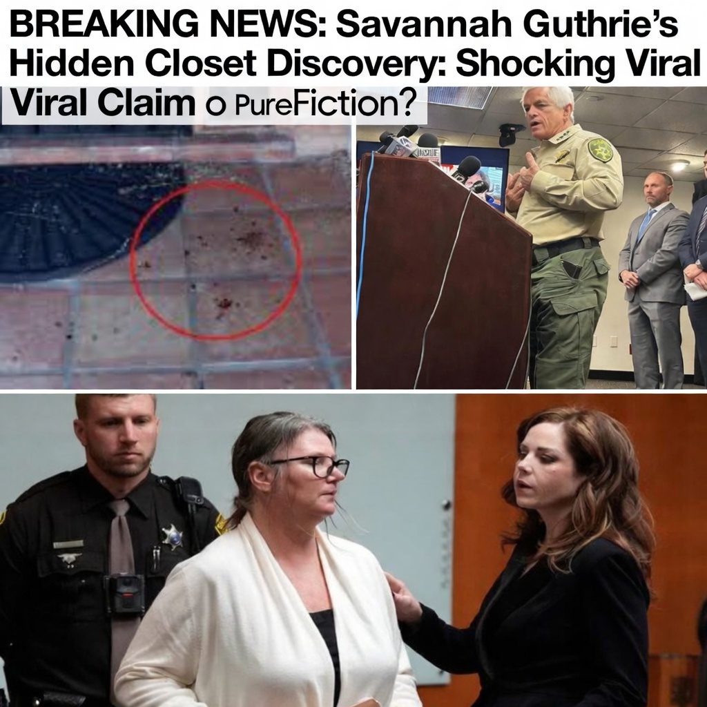 Savannah Guthrie’s Hidden Closet Discovery: Shocking Viral Claim or Pure Fiction?