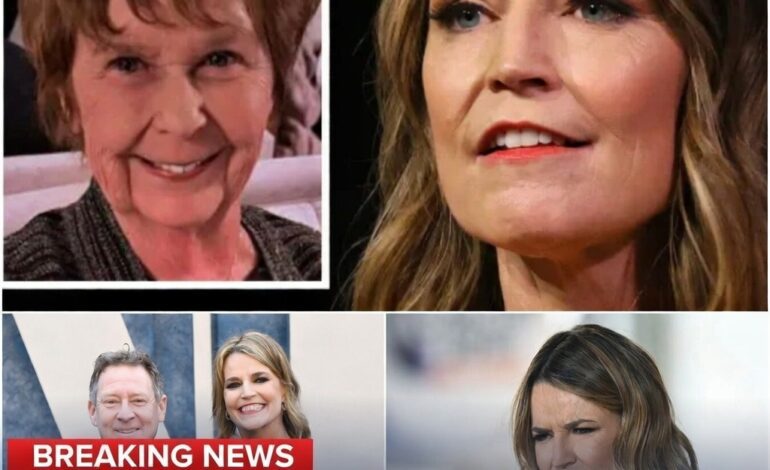 “Please… Just Bring My Mom Home.” — Savannah Guthrie’s $1 Million Fight to Find Her Missing Mother Nancy