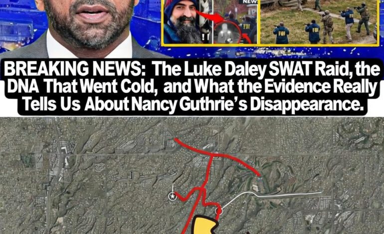 FINALLY IDENTIFIED… BUT CLEARED? The Luke Daley SWAT Raid, the DNA That Went Cold, and What the Evidence Really Tells Us About Nancy Guthrie’s Disappearance