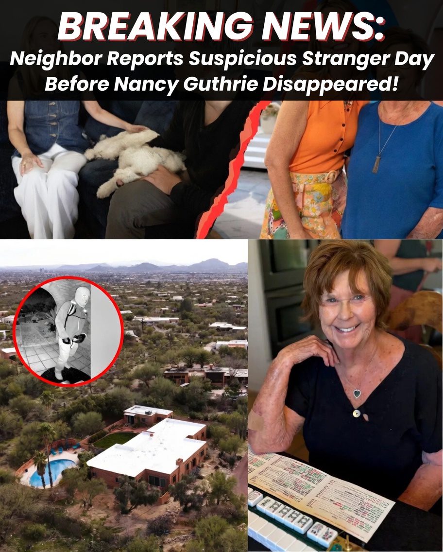 Neighbor Reports Suspicious Stranger Day Before Nancy Guthrie Disappeared