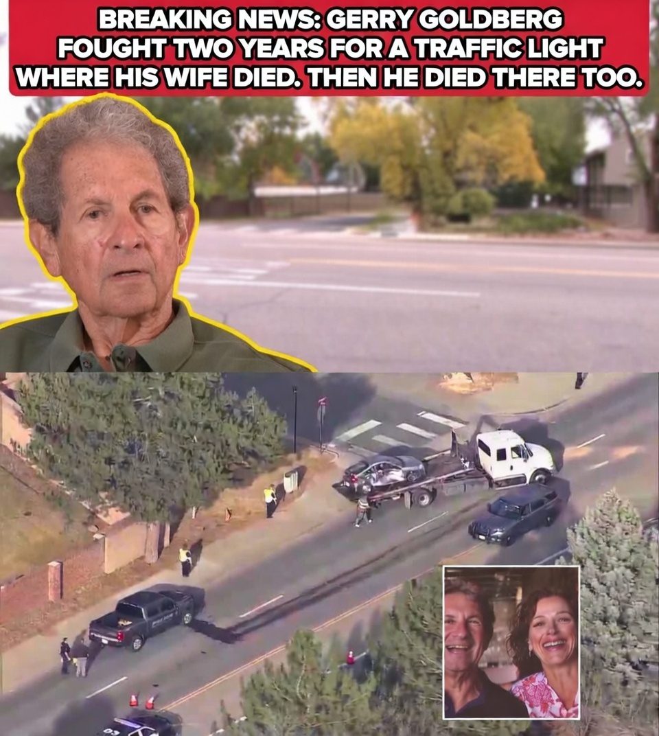 A HEARTBREAKING TWIST: Gerry Goldberg Fought Two Years for a Traffic Light Where His Wife Died. Then He Died There Too.