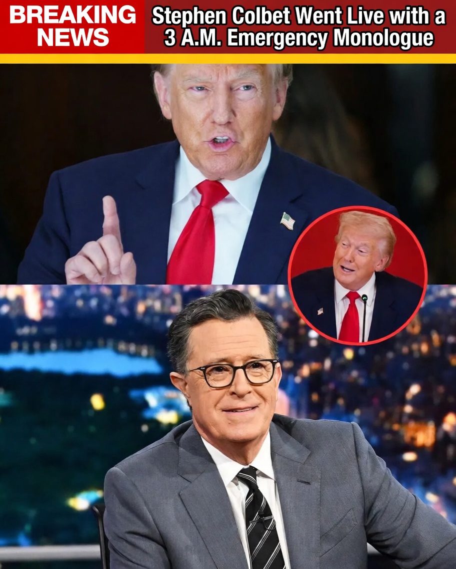 “Stephen Colbert Went Live with a 3 A.M. Emergency Monologue” — This Story Is Completely Fabricated. Here Is What Is Actually True.