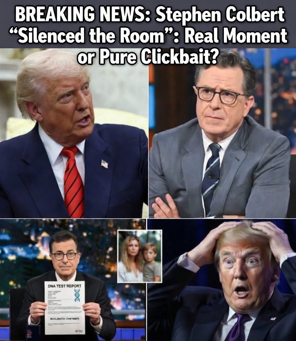 Stephen Colbert ‘Silenced the Room’: Real Moment or Pure Clickbait?