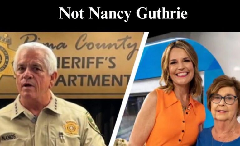 Body Found in Phoenix Canal Identified as Alex Fleming — Not Nancy Guthrie