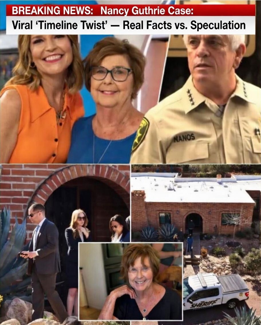 Timeline Twist In Nancy Guthrie Case — Real Facts vs. Speculation