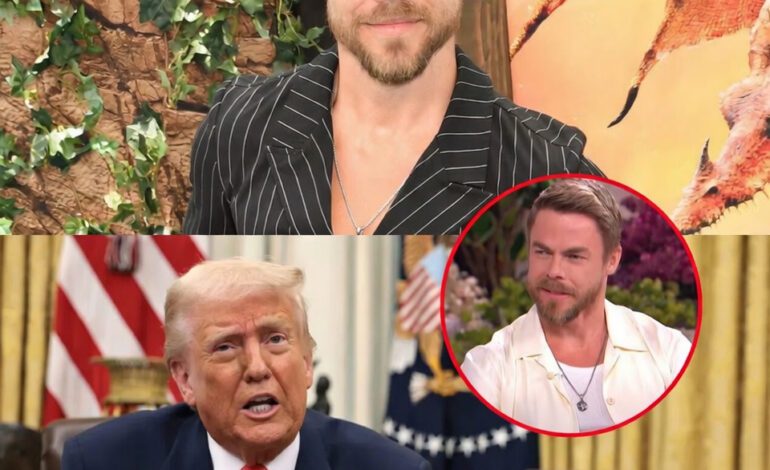 Derek Hough’s “Shockwave” Trump Statement — Fact-Check & The Real Story