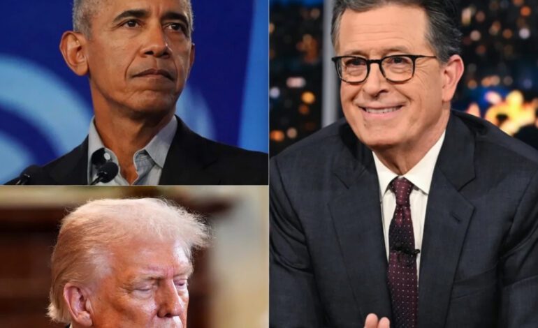 Late-Night Chaos Erupts: Barack Obama on The Late Show with Stephen Colbert — What Really Happened
