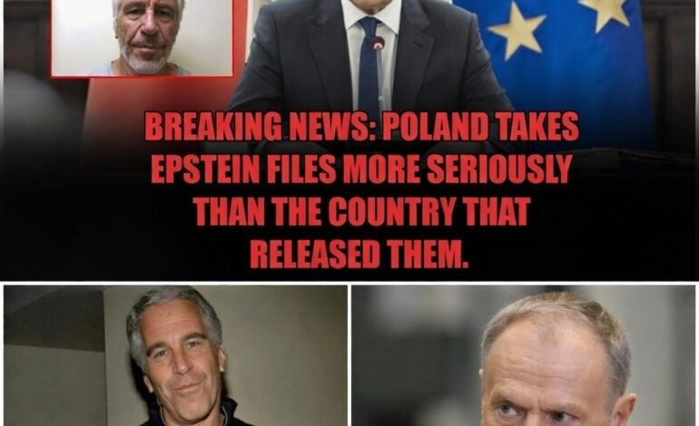 Poland Takes Epstein Files More Seriously Than the Country That Released Them