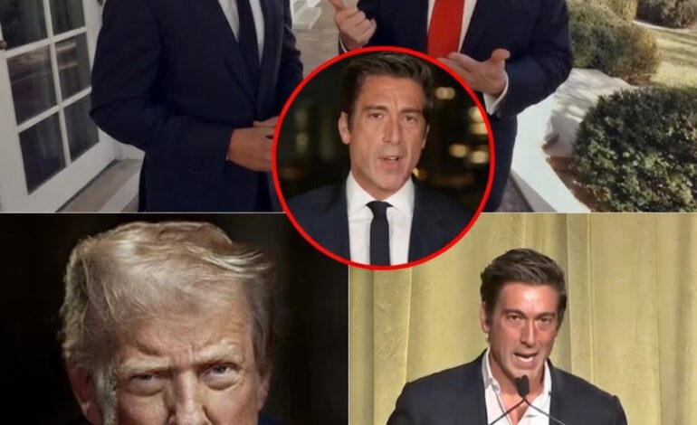 DAVID MUIR ON-AIR WARNING SHOCKS AMERICA: A Fiery Clash Over Trump