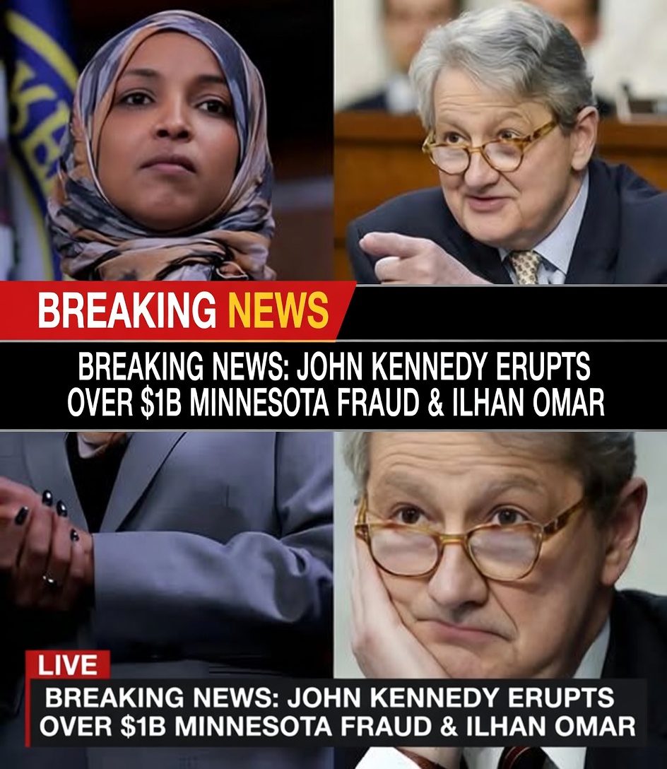 John Kennedy Erupts Over $1B Minnesota Fraud & Ilhan Omar