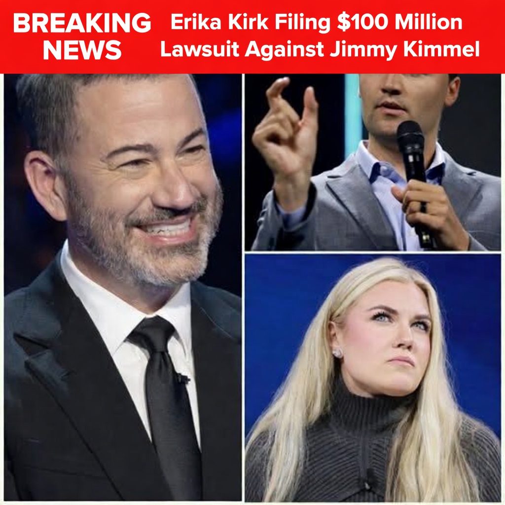 Erika Kirk Filing $100 Million Lawsuit Against Jimmy Kimmel — Fact-Check & What Really Happened