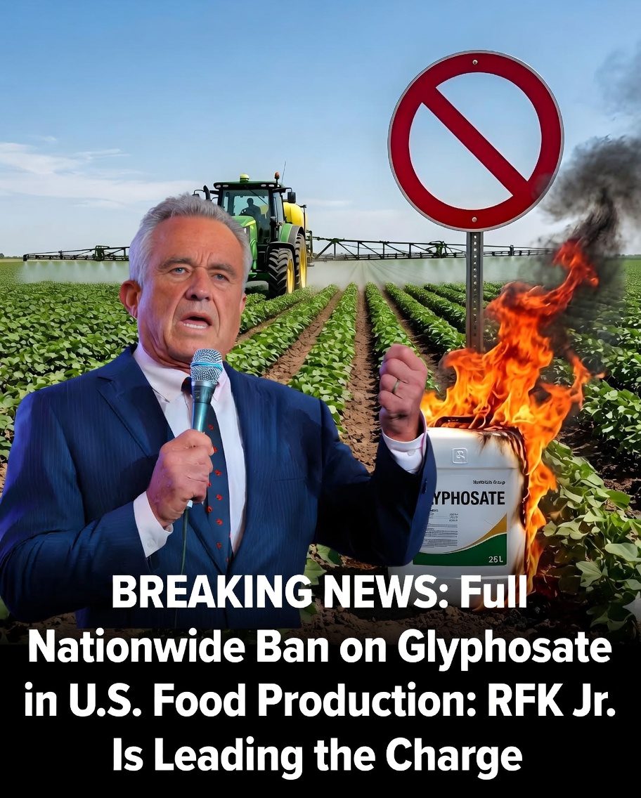 Full Nationwide Ban on Glyphosate in U.S. Food Production: RFK Jr. Is Leading the Charge