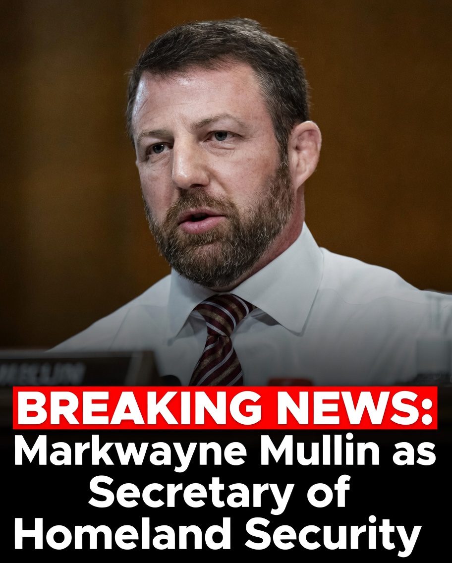 Markwayne Mullin as Secretary of Homeland Security