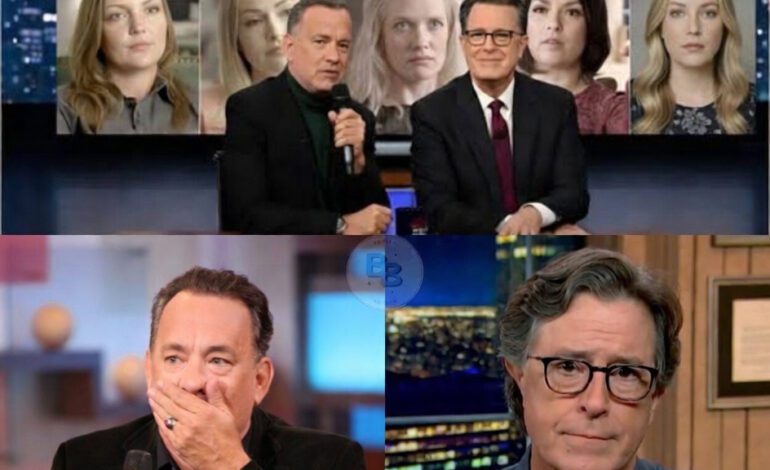 Tom Hanks and Stephen Colbert Read Epstein Names on Live TV — Did It Really Happen?