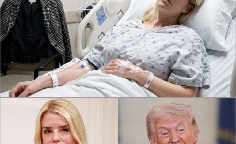 “A Sudden Exit and a Chilling Final Message—Pam Bondi Leaves Washington Talking”