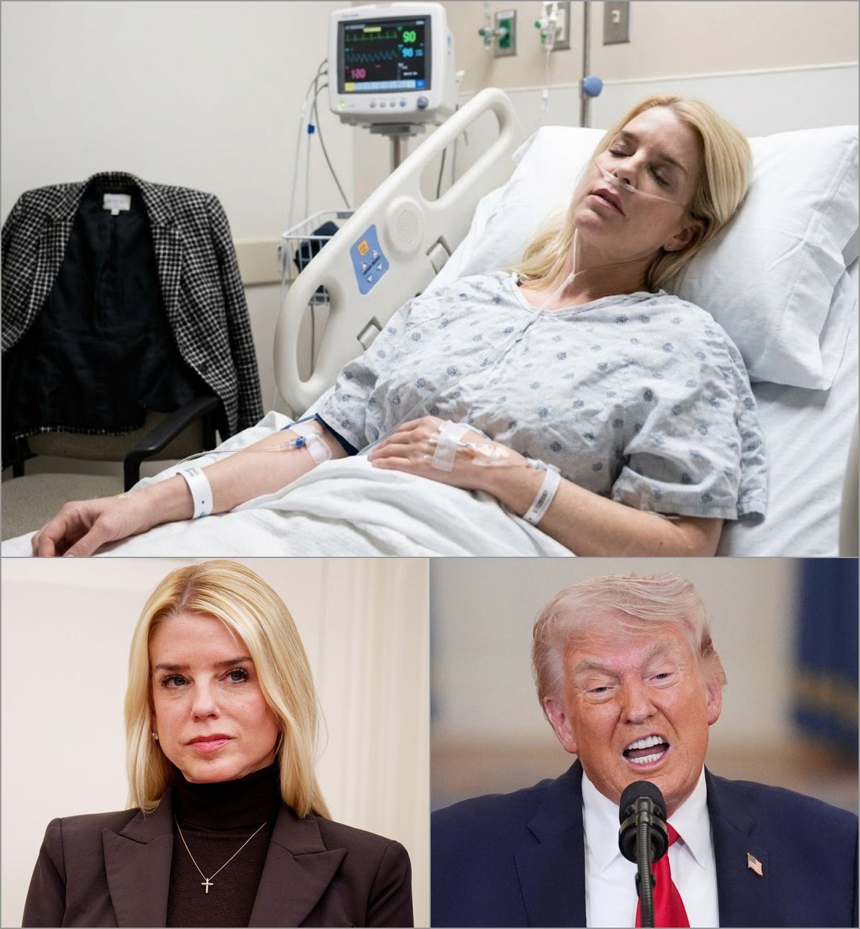 “A Sudden Exit and a Chilling Final Message—Pam Bondi Leaves Washington Talking”