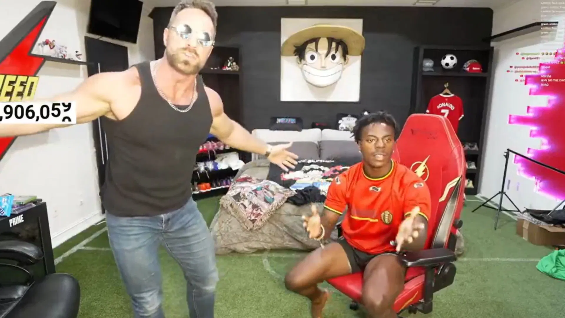 LA Knight Crashes IShowSpeed’s Stream & Attacks Him