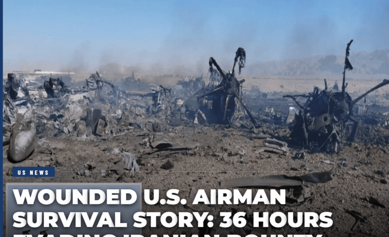 How a Seriously Wounded U.S. Airman Survived 36 Hours on a Mountain While Evading Iranian Bounty Hunters