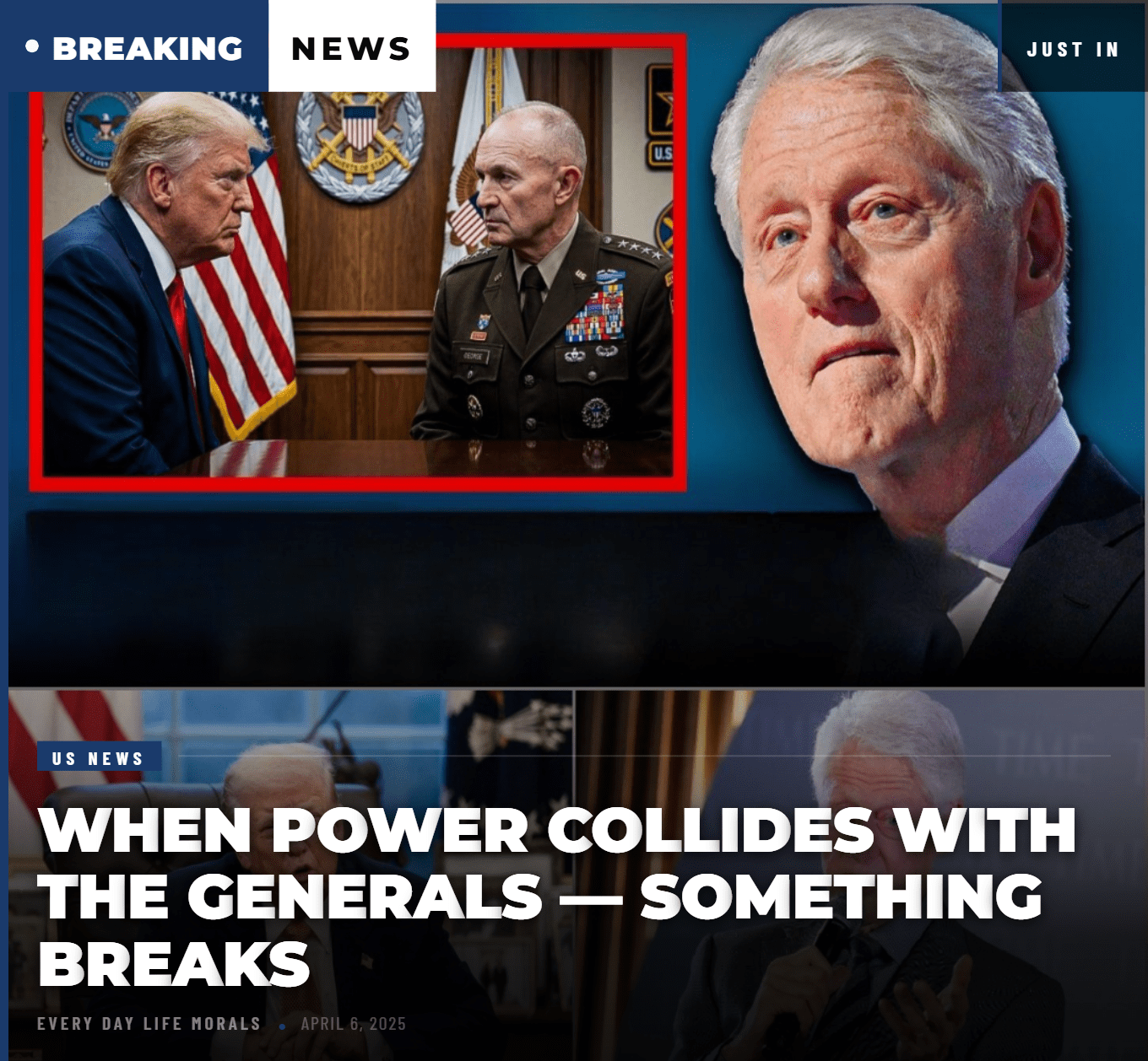 When Power Collides With the Generals — Something Breaks