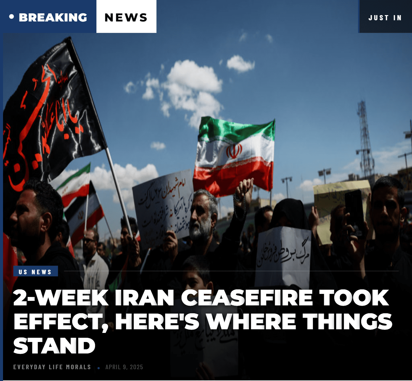2-Week Iran Ceasefire Took Effect, Here’s Where Things Stand