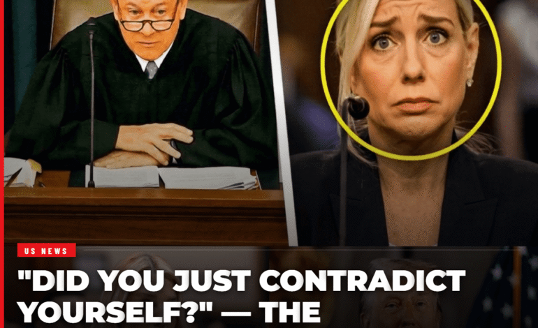 “Did You Just Contradict Yourself?” — The Courtroom Fell Silent
