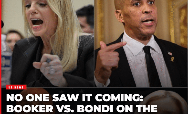 No One Saw It Coming: Booker vs. Bondi on the Epstein Files — What Really Happened?